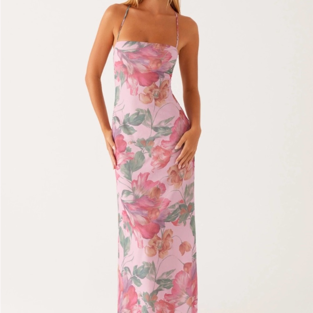 Peppermayo Peggy Maxi Dress - Pink Floral